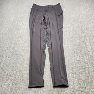 Kerrits Equestrian Leggings Women XS Green Riding Pants Stretch Horseback